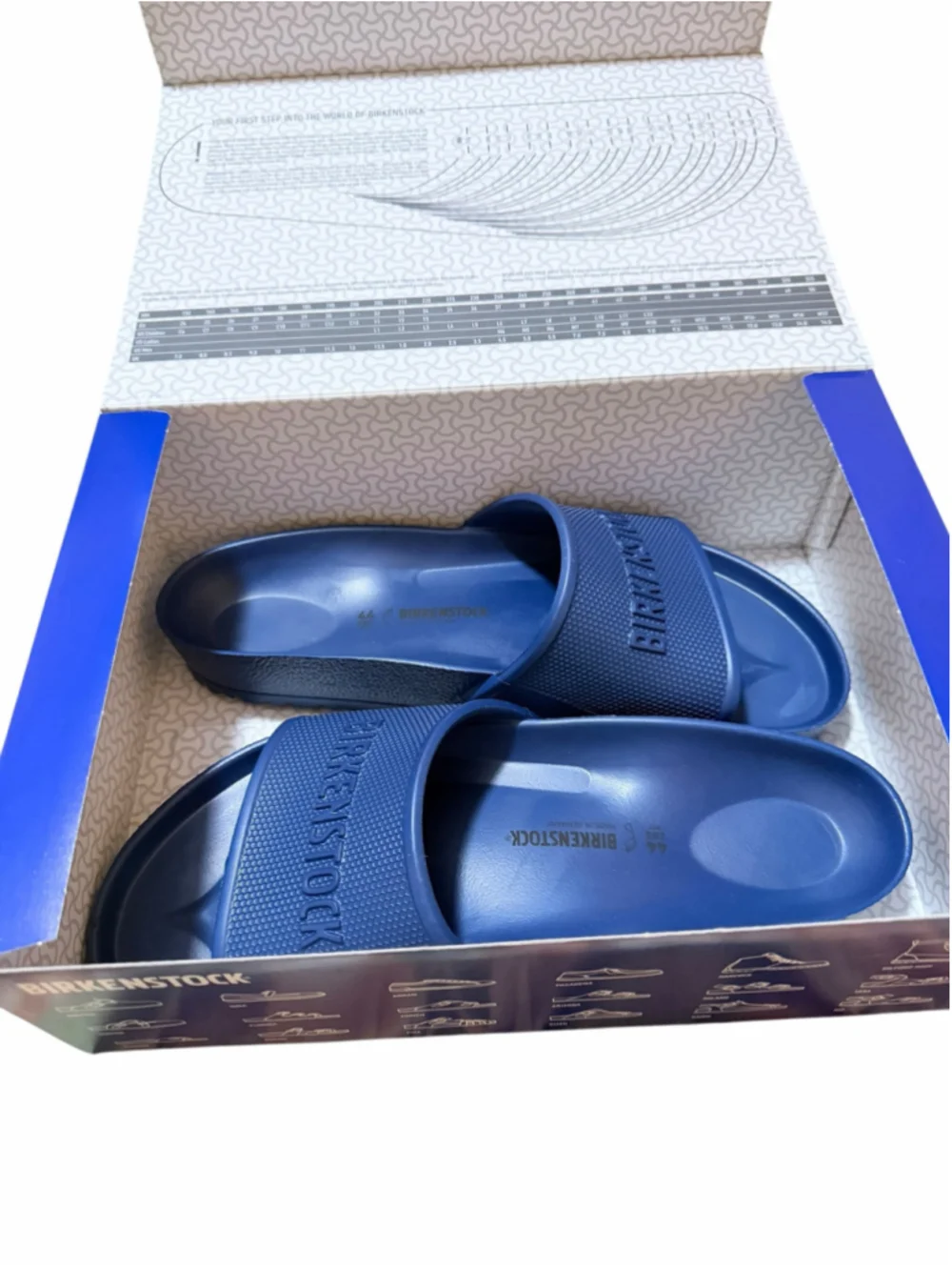 Men's Birkenstock Barbados EVA Sandals Blue Size 11